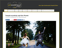 Tablet Screenshot of blog.artwedding.pl